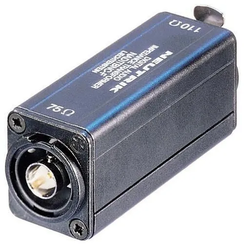 NEUTRIK NADITBNC-F Adapter AES/EBU Pin XLR Female Receptacle