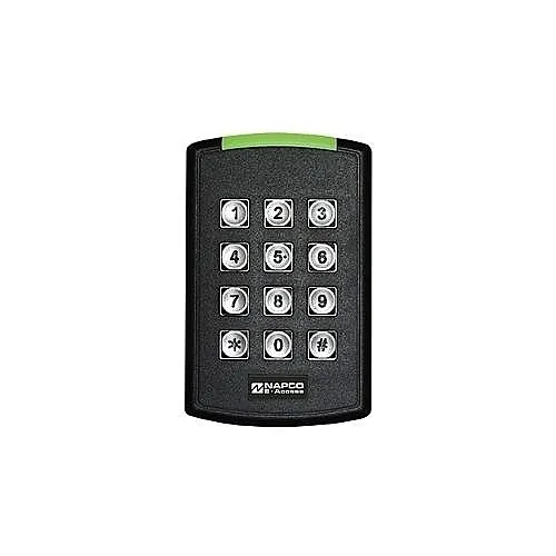 Napco NAE-ET25 Single Gang Reader with Keypad NFC, Proximity, Bluetooth, HF/13.5 MHz Mifare