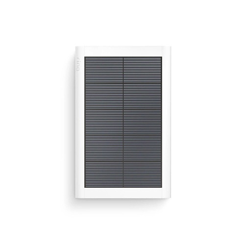 Ring Small Solar Panel for Outdoor Cam (Stick Up Cam), Outdoor Cam Plus, Stick Up Cam Pro, Spotlight Cam Plus and Spotlight Cam Pro, USB-C, 1.9W, White (B09YGLYSDM)