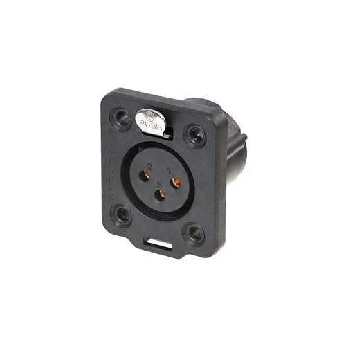 Neutrik NC3FDX-TOP X-TOP Series Outdoor XLR Chassis Connector