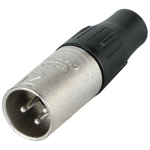 NEUTRIK NC3MX-1 Male XLR Connector, Nickel