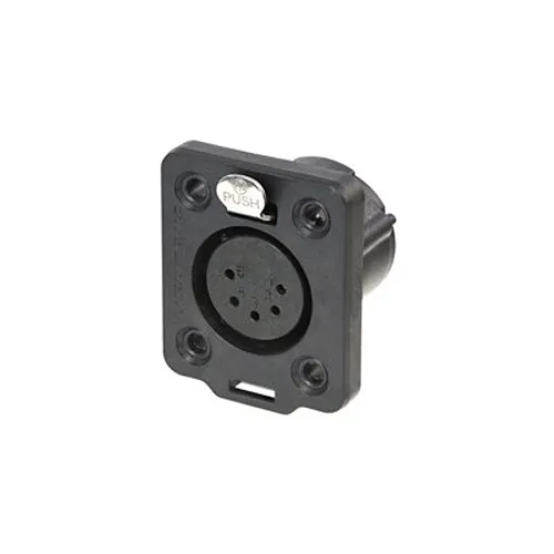 Neutrik NC5FDXTOP X-TOP Series 5-Pole Female XLR Chassis Connector, IP65, TOP Rated