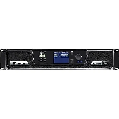 Crown NCDI2X300-U-US CDi DriveCore Series 2-Channel Analog Input Amplifier, 300W, Black