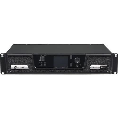 Crown NCDI2X600BL-U-US CDi 2|600BL DriveCore 2-Channel Analog Power Amplifier with BLU Link, 600W