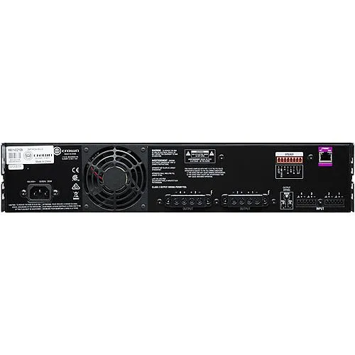 Crown CDi 4X300 DriveCore 4-Channel 300W at 4 Ohms Analog Power Amplifier, 70/100V