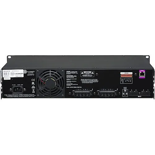 Crown CDi 4X300 DriveCore 4-Channel 300W at 4 Ohms Analog Power Amplifier, 70/100V