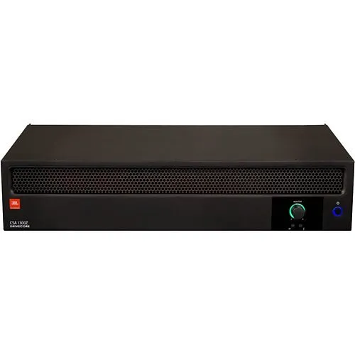 JBL Professional CSA 1300Z Commercial Series 1-Channel 300W DriveCore Amplifier, 2RU, Black