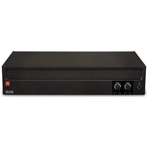 JBL Professional CSA 2300Z Commericial Series 2-Channel 300W DriveCore Amplifier, 2RU, Black