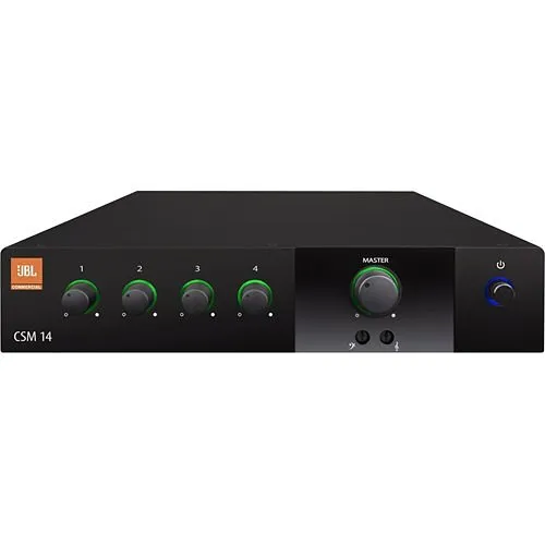 JBL Professional CSM 14 4-Input, 1-Output Commercial Audio Mixer
