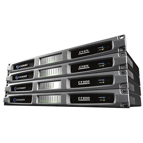 Crown CT 4150 ComTech DriveCore 4-Channel 125W at 4/8 Ohm Power Amplifier