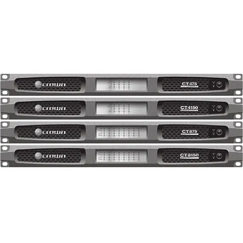 Crown CT 475 ComTech DriveCore 4-Channel 75W  at 4/8 Ohm Power Amplifier