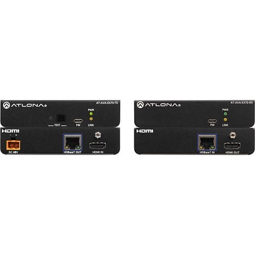 Atlona AT-AVA-EX70C-KIT Avance 4K/Ultra HD HDMI Extender Kit with Control and Remote Power