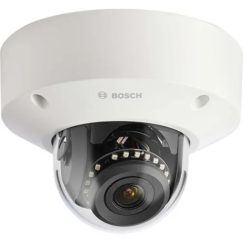Bosch NDE-7604-AL FLEXIDOME inteox 7100i 8MP IR OC Fixed Dome Camera, 3.60-10mm Lens, IP66, IK10, White