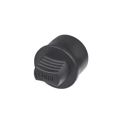 Neutrik NDF DummyPlug for Female XLR Receptacles, Dust Protection Cap, Black