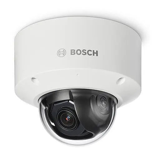 Bosch NDV-8504-R FLEXIDOME 8000I Series 8MP PTRZ Dome IP Camera, 3.9-10mm Fixed Lens, White