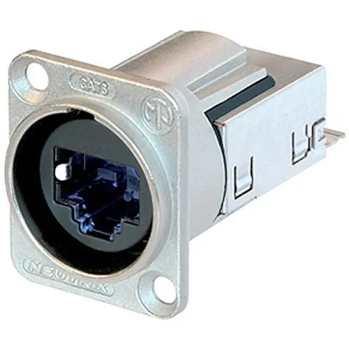NEUTRIK NE8FDY-C6 D-Shape EtherCon CAT6 Panel Connector