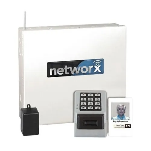 Napco NETPDKPAK/26D Door Lock Keypad Kit with (1) NETPDK Keypad, (1) NETPDK Keypad Mounting Plate, (1) NETDK and NETPDK Installation Instructions, Installation Screws, Anchors and Wire Nuts