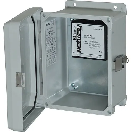 Altronix NetWay2ESWPN Outdoor 2-Port PoE/PoE+ Switch