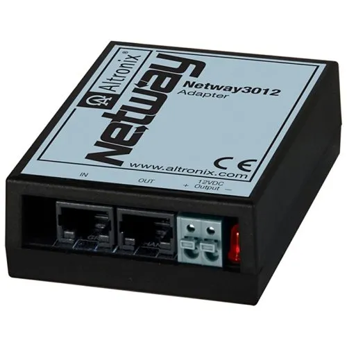 Altronix NETWAY3012 PoE Adapter, Converts PoE+ into 12VDC at 30W