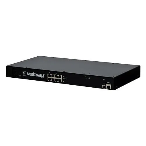 Altronix NETWAY4BT 4-Port Managed 802.3bt 4PPoE Midspan Injector, 360W, 115/230V AC