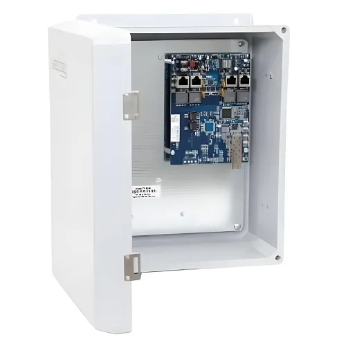 Altronix NETWAY4E1WPN 4-Port Hardened PoE Switch, NEMA4/4X Rated Outdoor Enclosure