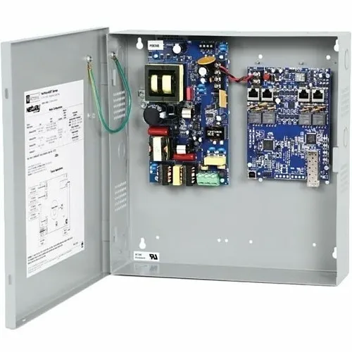 Altronix NETWAY4EBTX 4-Port Indoor Hardened 802.3bt 4PPoE Switch with Integral Power