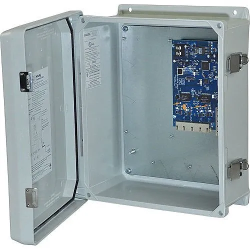 Altronix NETWAY4EWPN 4-Port PoE+ Switch with 1 SFP, NEMA4 Enclosure