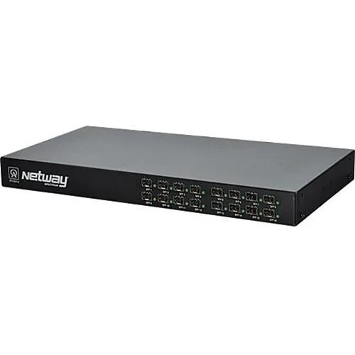 Altronix NetWaySP16A 16-Port Media Converter/Repeater