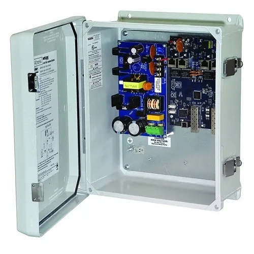 Altronix NETWAYSP41WP 4-Port Media Converter with No LinQ, NEMA LINQ, 2SFP, NEMA4