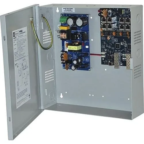 Altronix NETWAYSP8X Dual 1G Fiber SFP PoE+ Indoor Hardened Switch