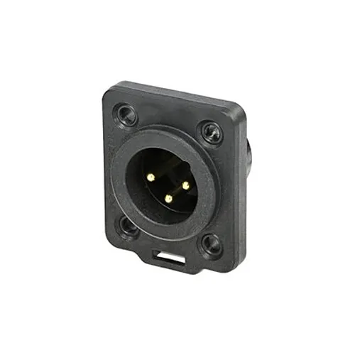 Neutrik NEU-NC3MDXTOP X-TOP Series 3-Pole Male XLR Chassis Connector, IP65