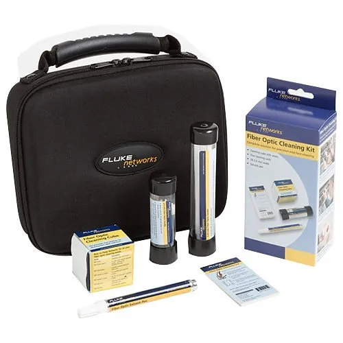 Fluke NFC-KIT-CASE Fiber Optic Cleaning Kit Case