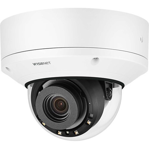 Hanwha PND-A6081RV P-Series 2MP IR Indoor Vandal AI Camera, 4.38-9.33mm, White