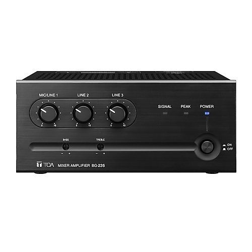 TOA BG-235CU F00 BG-2000 Series Mixer Amplifier, 35W