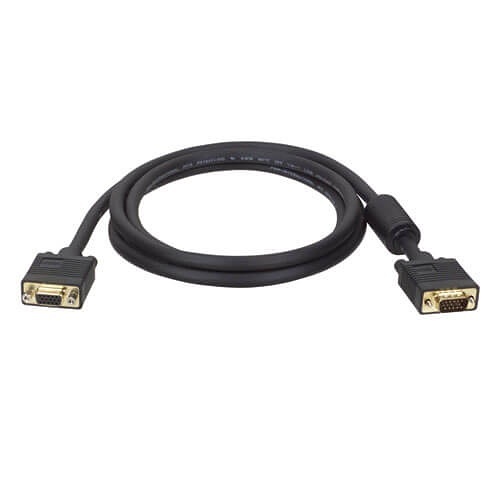 Tripp Lite P500-025 VGA High-Resolution RGB Coaxial Cable, HD15 Male / Female, 25' (7.62m)