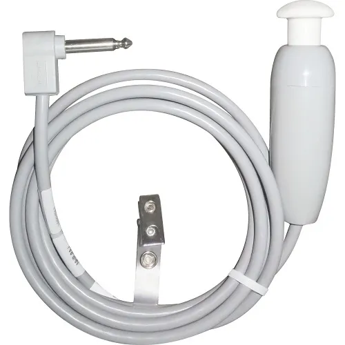 Aiphone NHR-8A-L NHX Series Bedside Call Cord with Locking Switch, White