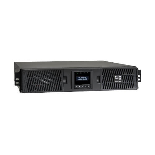 Eaton Tripp Lite SU2200RTXLCD2U Double-Conversion UPS with LCD Display, 1.8kW, 120V 2.2kVA 7 Outlets, 2U
