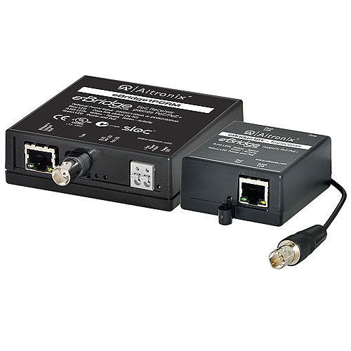 Altronix EBRIDGE1STR EoC Single-Port Adapter Kit, 25Mbps, Passes PoE/PoE+, Includes Receiver and Small Transceiver