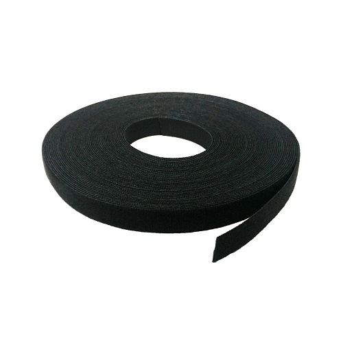 Rip-Tie G-75-MRL-BK Fire Retardant Wrap Strap, 3/4" 75", Black