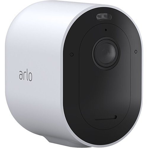 Arlo VMC4050P-100NAS Pro Series 2K HDR Wireless Security Camera, Wi-Fi, White