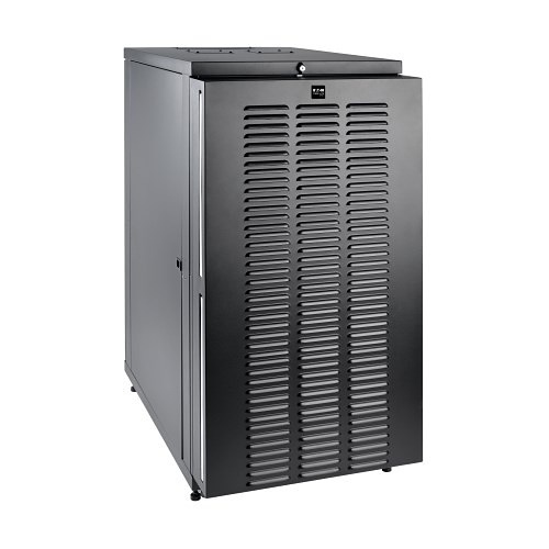 Eaton Tripp Lite SR24UBFFD SmartRack Standard-Depth Half-Height Rack Enclosure for Harsh Environments, 32.5" (82.5cm), 1000lb (453.6kg), 24U