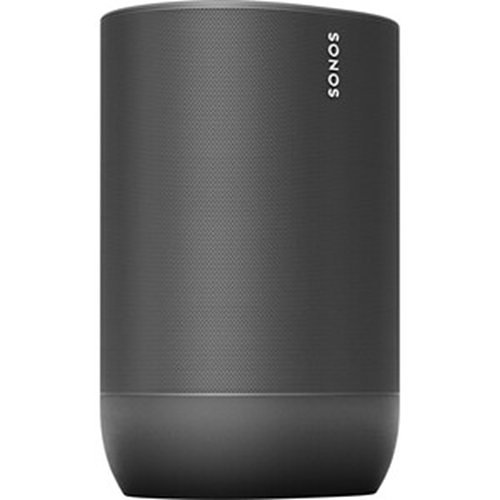Sonos Move Portable Wi-Fi and Bluetooth Speaker, Shadow Black (MOVE1US1BLK)