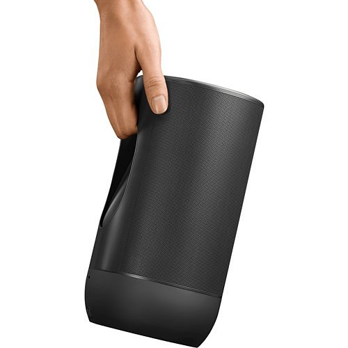 Sonos Move Portable Wi-Fi and Bluetooth Speaker, Shadow Black (MOVE1US1BLK)