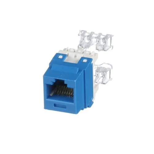 Panduit NK688MBU CAT6 UTP RJ45 Punchdown Keystone Jack Module, Blue