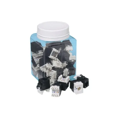 Panduit NK688MYL-Q NetKey Cat6 Punchdown Jack, 25-Pack, Yellow