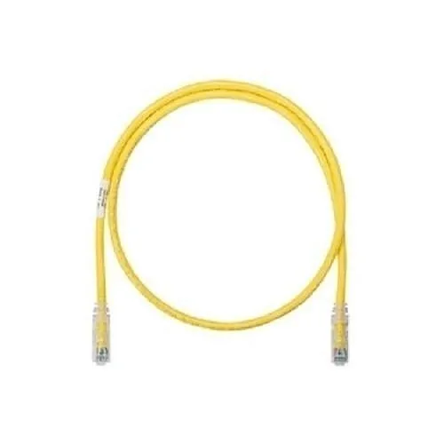Panduit NK6APC10YL Netkey CAT6A Patch Cord, 1-Pack, CM/LSZH, Yellow