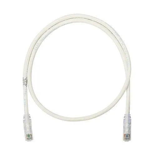 Panduit NK6APC2GY CAT6a Patch Cable, 2', Gray