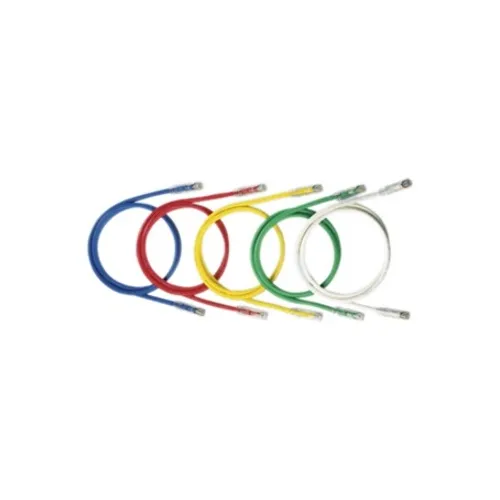 Panduit NK6PC7RDY NetKey CAT6 24AWG Stranded UTP Cable, 7', Red