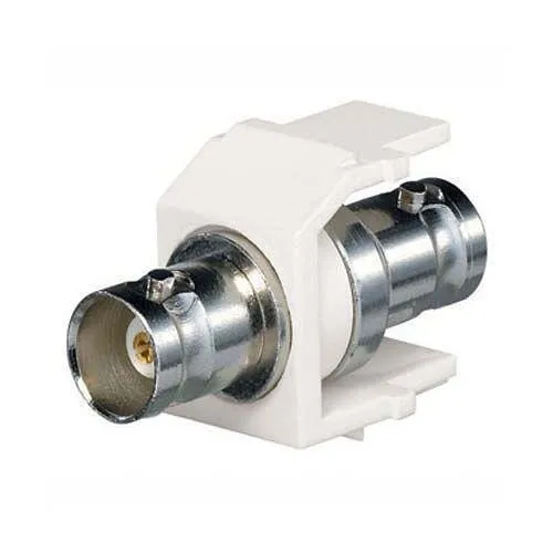 Panduit NKBNCMWHY NetKey BNC Module, 50 Ohms, White