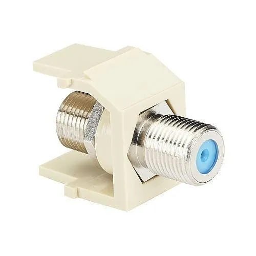 Panduit NKFIW NK Coupler Module, F Type, Off White
